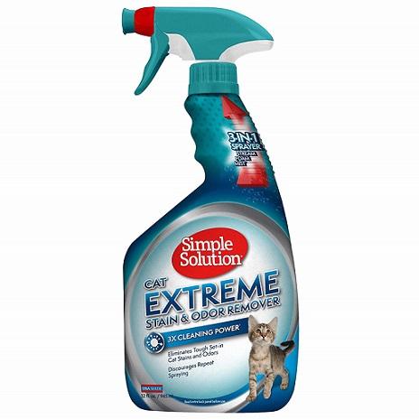 26 - Simple Solution - Extreme Cat Stain+Odor Remover (32Oz)