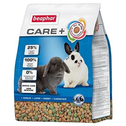 28 2 - Beaphar - Care+ Rabbit Food Bonus Bag 1.5kg + 20% Free