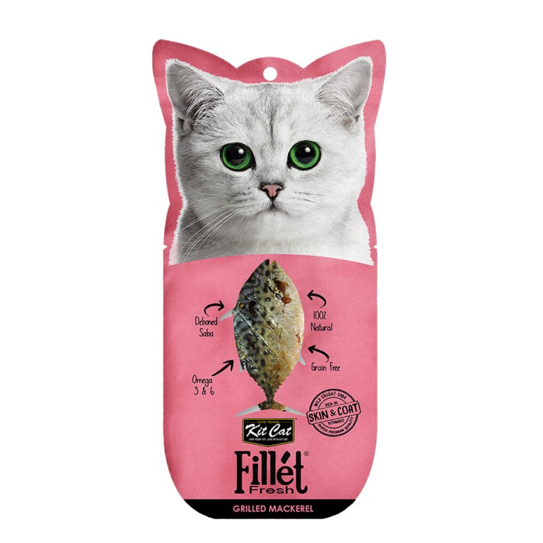 3115 - Kit Cat - Kitty Crunch Salmon Flavor (60g)