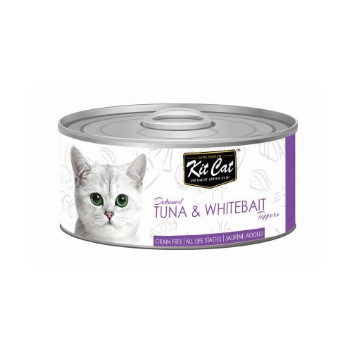 4131 - Kit Cat - Tuna & Whitebait Toppers (80g)
