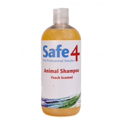 500ml peach shampoo - Safe4 - Pets Shampoo Peach Scented 500ml