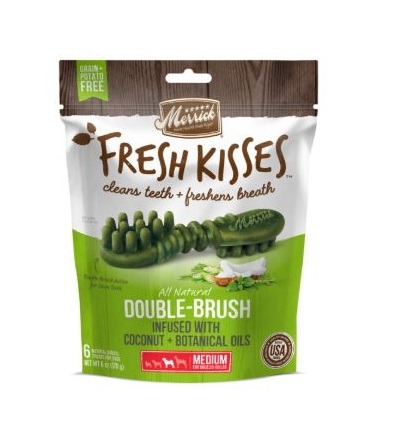 66022 - Merrick - Fresh Kisses Coconut Oil Brushes (6 x Medium)