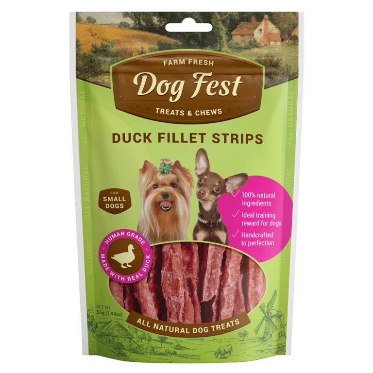 69214997118091 - Dog Fest Duck Fillet Strips 55g