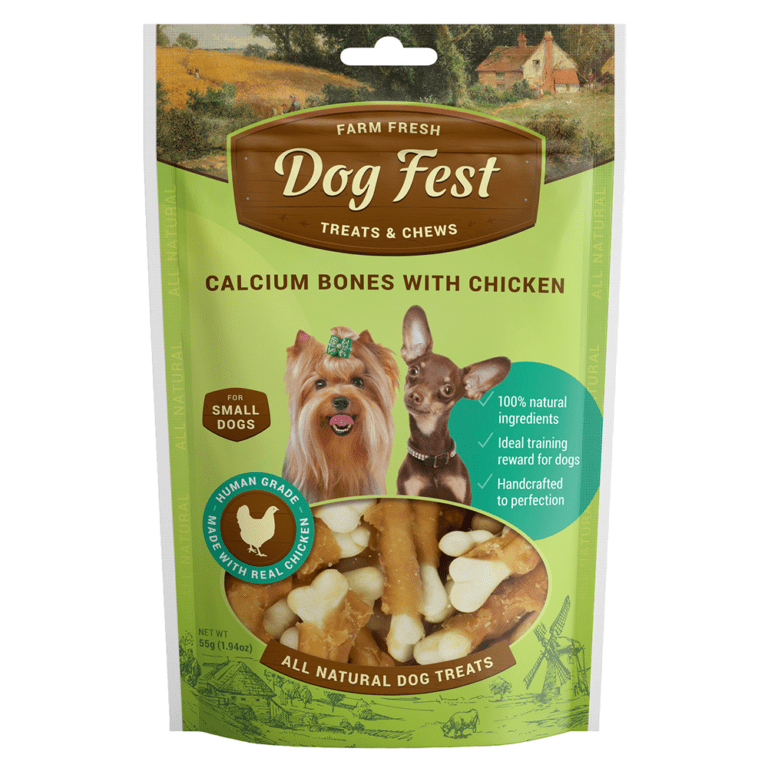 69214997118611 - Dog Fest Calcium Bones With Chicken 55g