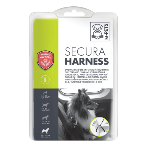 69531827192671 - M-Pets Secura Safety Car Harness 2in1