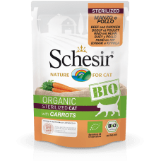 8005852144706 228x228 1 - Schesir - Cat Pouch Bio Beef And Chicken With Carrots-85gm