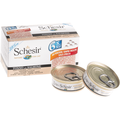 8005852711250 500x500 1 - Schesir - Cat Multipack Can Tuna With Salmon 50gm (6x1)