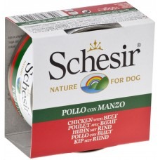 8005852712547 228x228 1 - Schesir - Dog Can Jelly chicken Fillets With Beef 150gm