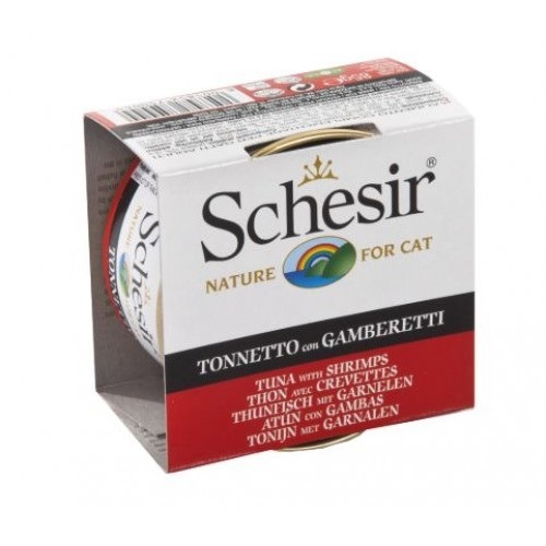 8005852750044 500x500 1 - Schesir Cat Pouch Soup With Wild Tuna and Papaya-85g