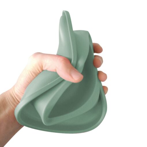 82 - Georplast Soft Touch Plastic Single Bowl Green