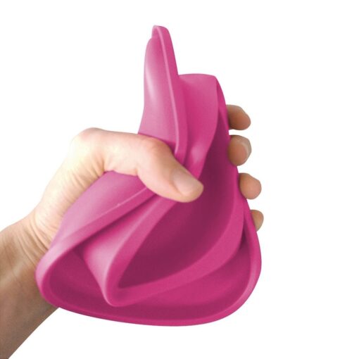 83 1 - Georplast Soft Touch Plastic Single Bowl Pink