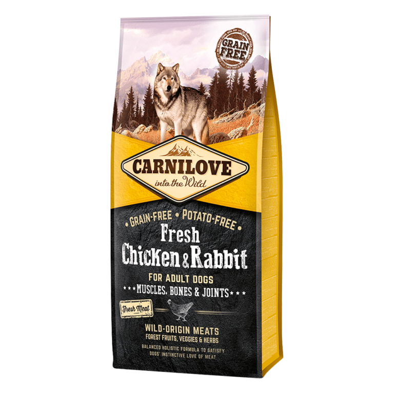 85956025275261 - Carnilove Fresh Chicken & Rabbit-Dry Fod For Adult Dogs