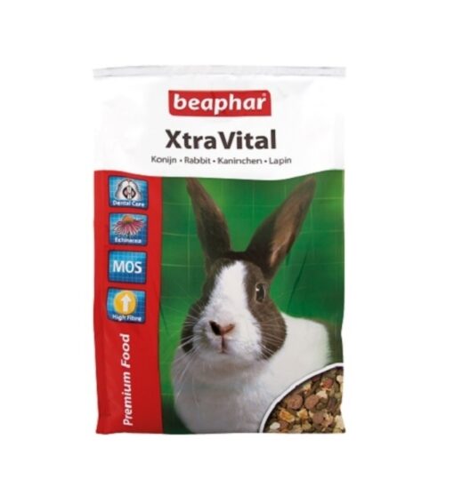 Beaphar XtraVital Rabbit 2.5kg - Bunny Nature - Conservation Meadows Hay w/ Organic Vegetables (250g)