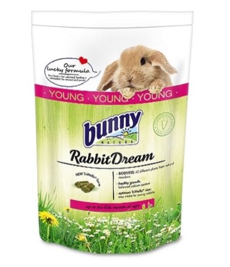 Bunny Nature Rabbit Dream Young 1.5kg - Bunny Nature - My Little Sweetheart w/ Mealworm (30g)