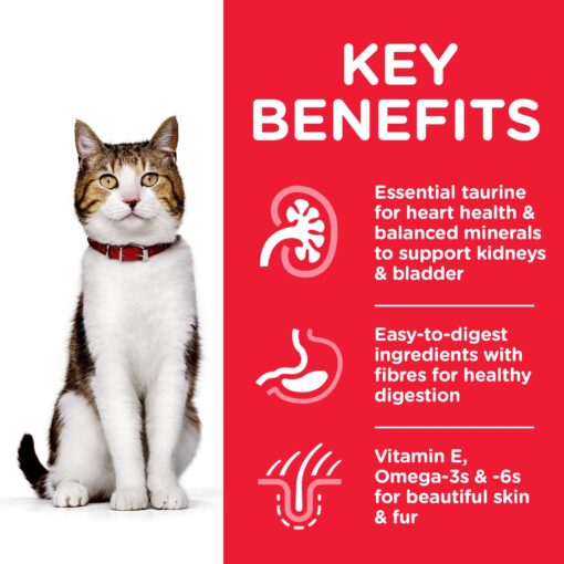 CAT Mature Adult Chicken Transition Benefits - Hill's Science Plan - Mature Adult 7+ Cat Food With Chicken