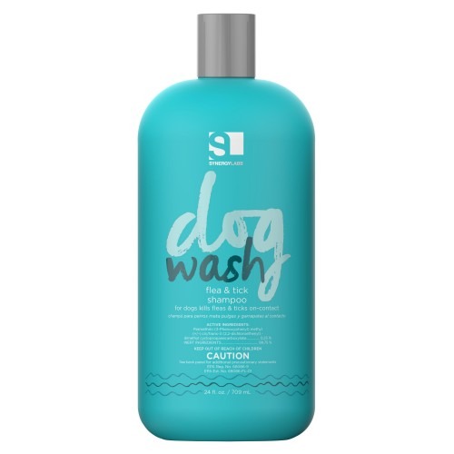 Dog Wash Flea Tick Shampoo - Synergy Lab - Dog Wash Ultra White Shampoo 354ml