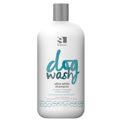 Dog Wash Ultra White Shampoo - Synergy Lab - Dog Wash Oatmeal Itch Relief Conditioner 354ml