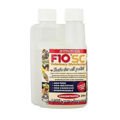 F10 – SC Disinfectant 200ml 1 - F10 - SC Disinfectant (200 ml)