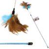 FP0424C feather flick cat wand - Nutrapet - Feather Flick Cat Wand