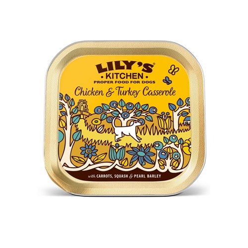 Lilys Kitchen - Chicken & Turkey Casserole-150g