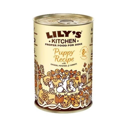Lilys Kitchen Puppy Recipe - Lily's Kitchen Chicken Puppy Recipe 400g