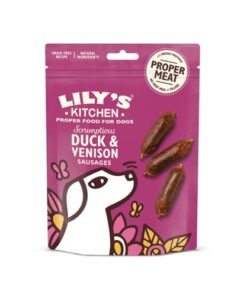 Lilys Kitchen - Scrumptious Duck & Venison Sausage