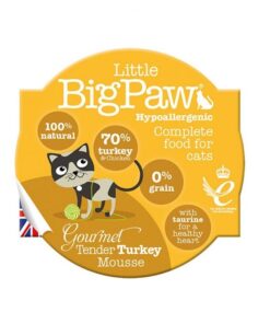 Little Big Paw Cat Gourmet Turkey Mousse