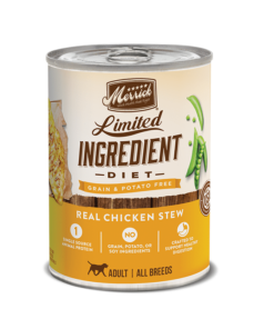 Merrick Grain Free Limited Ingredient Diet Real Chicken Stew
