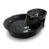 Pioneer 3005 - Ceramic Fountain – Big Max Style – Black 128oz (3.8 L)-pioneer Pet