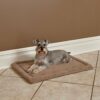 QuietTime Micro Terry Pet Bed 2 - DogMaze - Buster Bowl, Light Blue