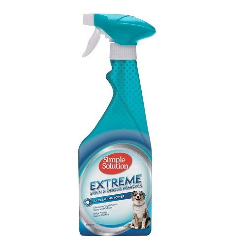 SS Dog Extreme Stain Odour Remover 1 - Simple Solution Puppy Chew Stopper 500 ml
