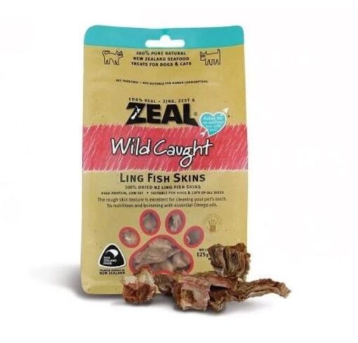 Zeal – Ling Fish Skins 125g - Zeal - Rib Racks (150 g)