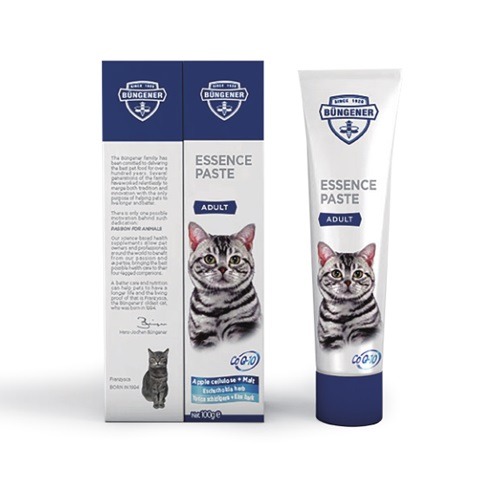 bungener essence paste for cats adult - Bungener Advanced Anti Hairball Paste For Cats 100g