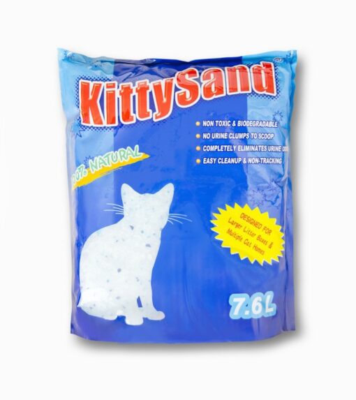 crystal cat litter 76 l - Kitty Sand – Recycled Paper Cat Litter 5L