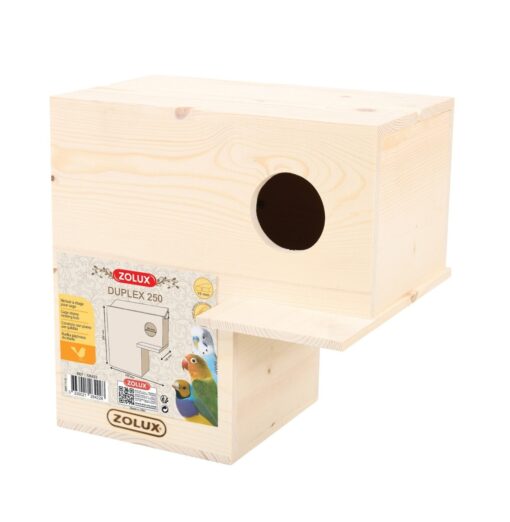 duplex 250 bird nesting - Zolux - Bird Nesting Box - Duplex 250