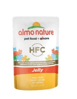 jellych - Almo Nature HFC Jelly with Chicken 55GMS