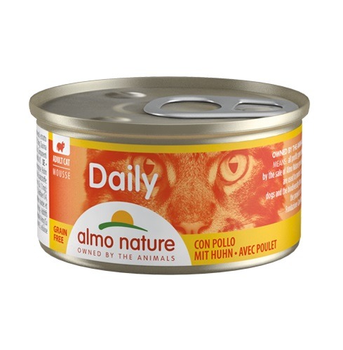 mousse with Chicken 85g catwetfood - Almo Nature – Daily Mousse With Tuna and Cod 85g