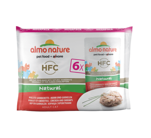 pollo e gamberetti 55 g 412 - Almo Nature - Functional Sensitive with Poultry (70g)