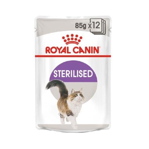 Riyal Canin Sterilised Cat Wet Food - Jelly