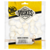 voskes white beef skin knotted bones xs 15 pcs 1 - Voskes White Beef Skin Knotted Bones XS (15 Pcs)
