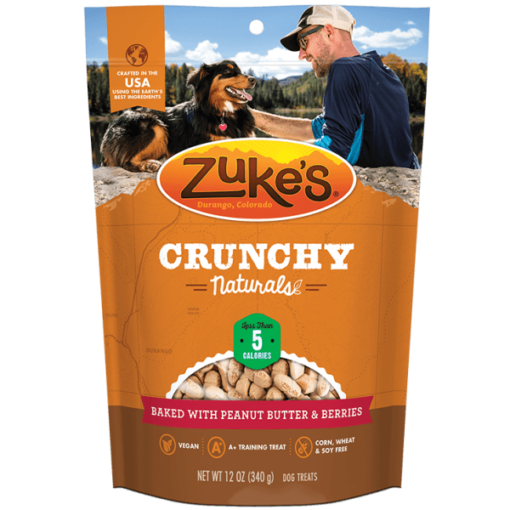 zukes crunchy naturals peanut butter berries front lg 600x600 1 - Pooch & Mutt Turkey & Duck Dog Wet Food